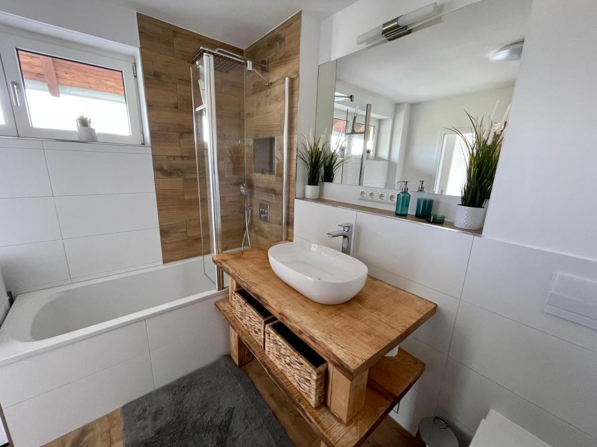 Modernes Appartment Mit Sauna Nahe Burg Im Spreewald Vetschau Luaran gambar