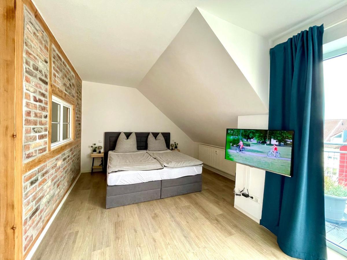 Modernes Appartment Mit Sauna Nahe Burg Im Spreewald Vetschau Luaran gambar